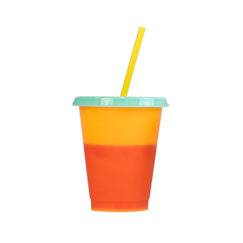 16oz changement de couleur orange