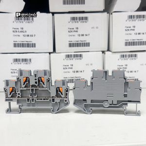 3210567 PTTB 2.5 morsettiera Push-in morsettiera a molla su guida DIN a doppio livello phoenix contact - Product Image 5