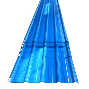 0.40 mm Bule Frp <strong>Type</strong> Weaving Lacquered <strong>Cladding</strong> Self Lock Used for Warehouse Galvanized Aluzinc Roofing Sheets - Product Image 2