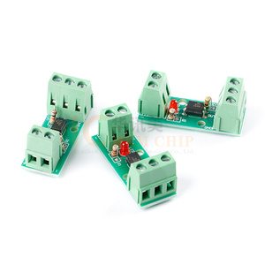 1通道光耦合器隔离模块/光耦合器隔离器/卡轨支架输入3-5V/12V/24V - Product Image 1