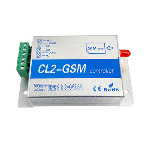 2ch Wireless GSM SMS Fernbedienung CL2-GSM 2-Wege-Schalter 2 Relais ausgang für Tor öffner Barrier Shutter Garagentor öffner - Product Image 2