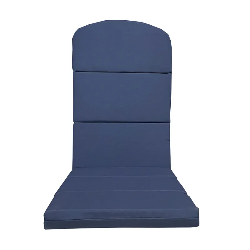 Cojines para silla Adirondack de nuevo diseño, ecológicos, impermeables y resistentes a la decoloración, cojín de respaldo alto para muebles de exterior