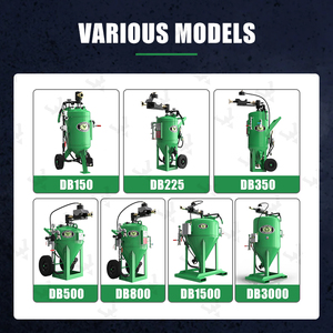 DB800 Automatic Water Sand AbrasiveCabinet System Equipment Wet <strong>Blasting</strong> Machine With Nozzle Gun Kit Spares Db 800 - Product Image 3