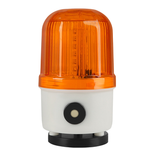 Sistema de alarma de volumen ajustable de 24V CC con luz de advertencia intermitente giratoria, 1 unidad - Product Image 4