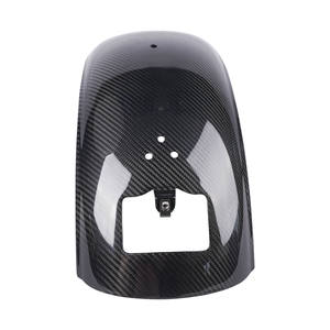 Phía Sau Fender Sợi <span class=keywords><strong>Carbon</strong></span> 3K Twill Cho Tàu Tuần Dương Đường Phố Bob Chất Béo Bob Đột Phá Cậu Bé Chất Béo Di Sản Cổ Điển 2024-<span class=keywords><strong>2025</strong></span> - Product Image 3