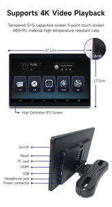 Android 2+32G Car Android Touch Screen TV 11.6inch TF <strong>USB</strong> HD IN <strong>Output</strong> Back Seat Headrest Monitor Entertainment System - Product Image 2