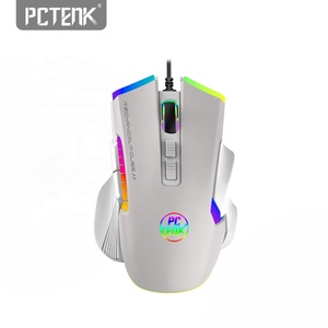 Neuankömmling Programmier bar Rechts RGB Optisches Gaming Anpassen Software Kabel gebundene Computer Mechanische Maus