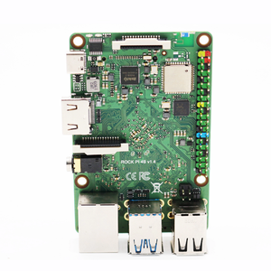 New Rock Pi 4A V1.4 Rockchip Bordo Arm Cortex Sei Core Sbc/Single Board Computer Compatibile con Ufficiale Raspberry pi Display