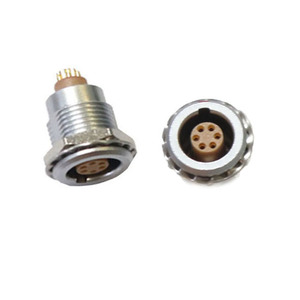 Conector circular de alta calidad FGG 1B 306, enchufe Push-Pull de 6 pines y enchufes de huevo para aplicaciones de alimentación de PCB macho/hembra de latón - Product Image 3