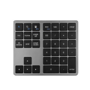 COTECi 35-Key <strong>Mini</strong> Wireless BT <strong>Numeric</strong> <strong>Keypad</strong> Scissor Plastic <strong>USB</strong> Interface for New Office Financial Accounting PC Laptop - Product Image 1