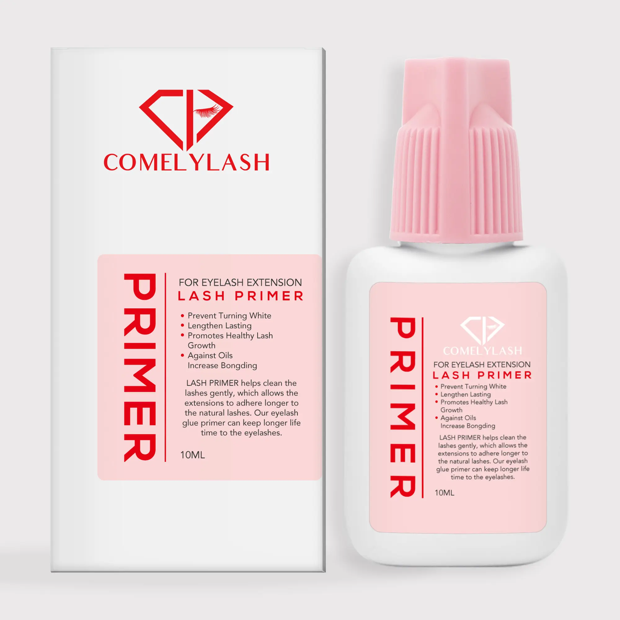 Comely — Extension de cils, 10 pièces, emballage primaire étanche et hydratant