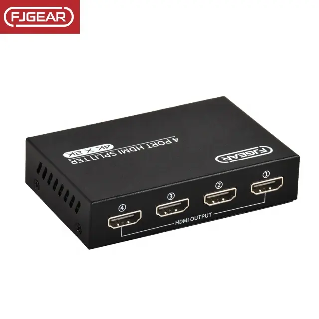 SM4K104 nuovo arrivo 3840*2160/30Hz 1 ingresso 4 Splitter di uscita Hdmi 1 x4 Hdmi Splitter 4K 4 porta