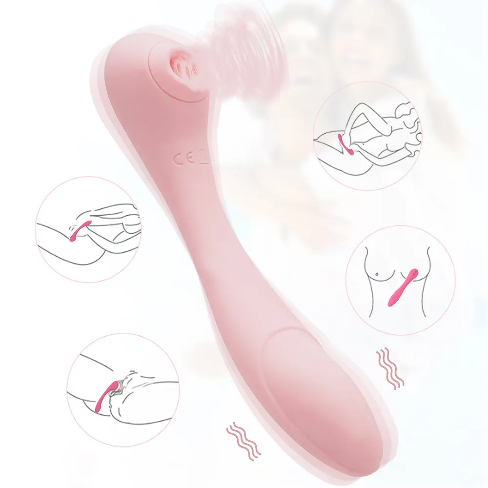 Prodotti per adulti 7 aspirazione intensa clitoride giocattolo del sesso clitoride ventosa bacchetta flessibile vibratore G Spot clitoride succhiare vibratore per le donne