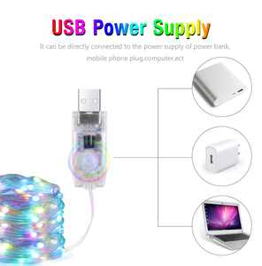 10M noel düğün parti dekorasyon WS2812B SK6812 piksel RGB 100 LED peri dize işık adreslenebilir ayrı ayrı USB DC5V 5. - Product Image 3