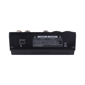 Sistema de consola mezcladora de audio profesional Consola de mezcla de interfaz de audio profesional de 4 canales con micrófono inalámbrico - Product Image 6