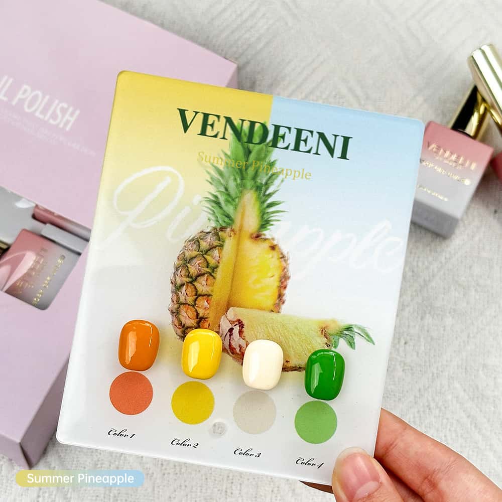 Summer Pineapple 4 colors set