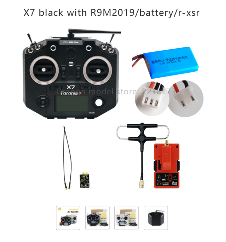 X7b batterie R9M RXSR