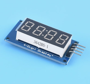 TM1637 4 bit digitale modulo Display a LED 7 segmento 0.36 pollici orologio rosso tubo anodo quattro seriale Driver di bordo offerta calda - Product Image 2