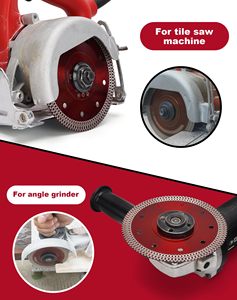 125mm X turbo seramik kesme diski elmas karo mermer için <span class=keywords><strong>5</strong></span> inç kiremit testere bıçağı