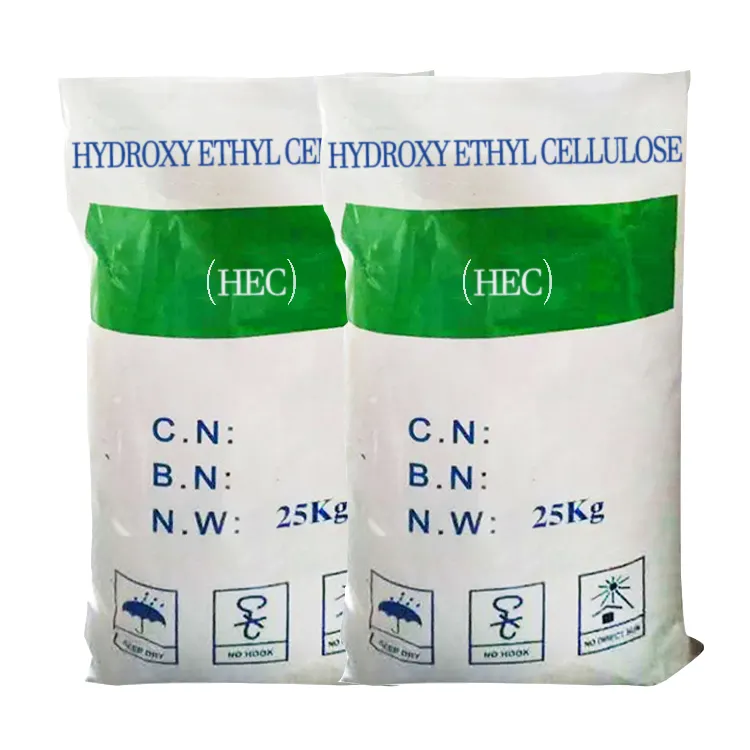 CAS 9004-62-0 Cosméticos Construcción Grado Perforación de petróleo Grado HEC Hidroxietil Celulosa
