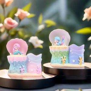 Hot Shell Nàng Tiên Cá Bút Downlight nhựa thủ công mỹ nghệ cho phòng ngủ & phòng khách trang trí nội thất ABS Chất liệu LED nguồn ánh sáng nhà máy bán hàng trực tiếp - Product Image 4