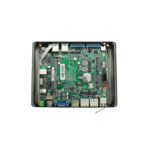 Yeni mikro bilgisayar ile 12th Gen işlemci N100 RJ45 Lan RS232 RS422 RS485 Com 9-36V DC fansız Mini PC - Product Image 4
