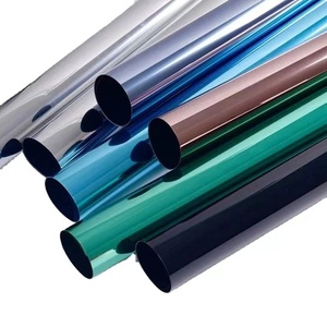 2mil argento rosso Anti-graffio stampa unidirezionale pellicola di vetro di visione unidirezionale stampa di visione in vinile Privacy pellicola per finestre - Product Image 6