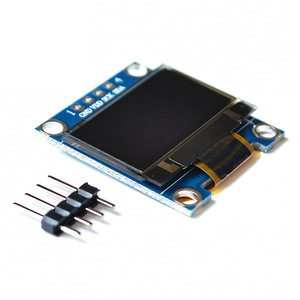 OLED-Anzeige modul 128x64 I2C-Anzeige 0,96 Zoll Blau Weiß IIC-Kommunikation Kleines OLED-Anzeige modul 51 Mikro controller