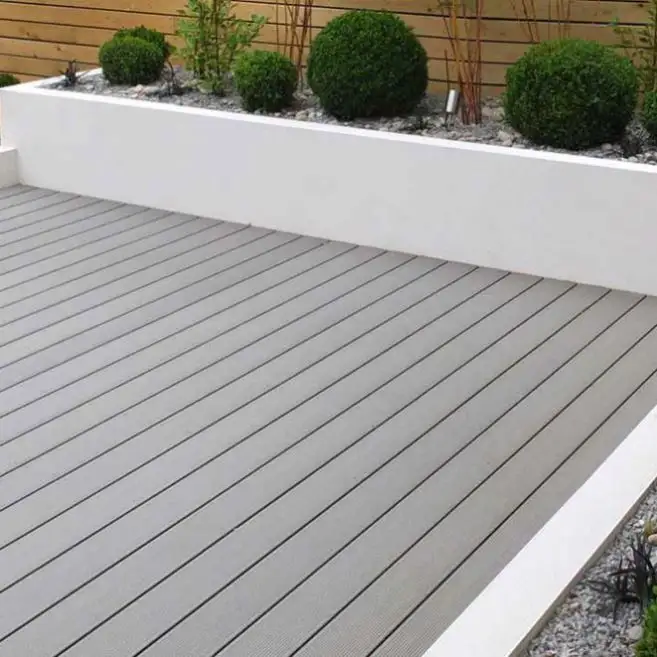 Terraço jardim pátio placa exterior composto wpc fornecedores decking ao ar livre