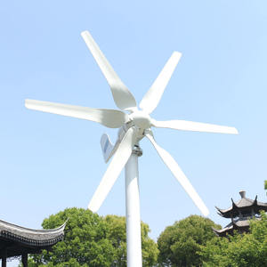 ระบบพลังงานลมขนาดเล็ก800วัตต์1kW 3kW 2KW 5KW กังหันลมแนวนอน24โวลต์48โวลต์พร้อมตัวควบคุม