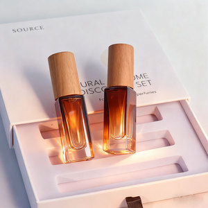 5ml 10ml 20ml 30ml flacone Spray per profumo di vetro di lusso vuoto marrone ambra flaconi riutilizzabili <span class=keywords><strong>Mini</strong></span> bottiglie di profumo campioni con scatola - Product Image 4