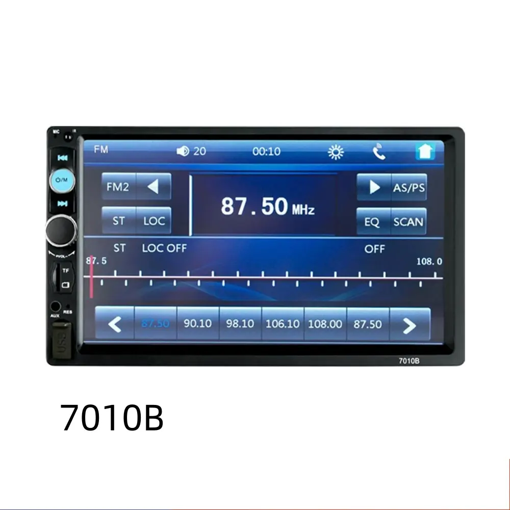 7 inç Dashboard Wince Usb Mp5 oyuncular dokunmatik ekran Video yüksek kalite arabalar multimedya 2 Din evrensel araba MP5 çalar