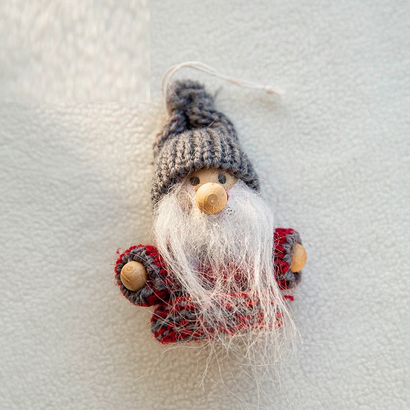Chapeau gris Père Noël