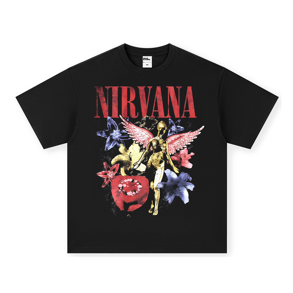 Nirvana floral black