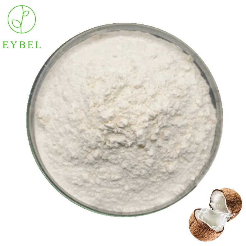 santan freeze dried organic dessicate Water-soluble Coconut fruit powder bulk extract Low temperature spray drying