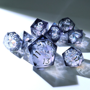 50Mm Chonk D20 Hars Grote Vloeistof Dnd Rpg Dobbelstenen Voor Tafelspel Bord Veelvlakkige Vorm 1e Editie D20 - Product Image 3
