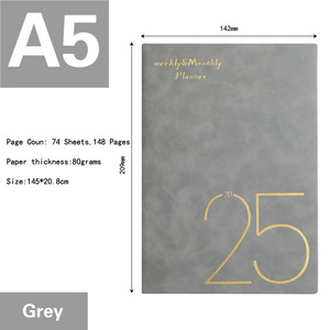Customizable A5 Journal <strong>Notebook</strong> <strong>2025</strong> Daily Planner Study Organizer with Logo Spiral Bound Custom Printed <strong>Notebook</strong> - Product Image 6