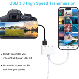 适用于iPhone iPad MacBook三星Android相机的5合1 USB 3.0 C型SD TF读卡器适配器其他设备 - Product Image 2