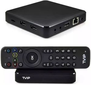 Fabrika fiyat set top box TVIP 60box kutusu Android 6.0 iptv linux akıllı 4k tv kutusu Linux çift Os IPTV medya oynatıcı - Product Image 6