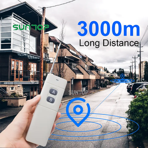 433Mhz telecomando universale senza fili interruttore AC 110V 220V 2CH relè ricevitore modulo RF telecomando trasmettitore luce Led