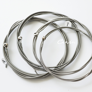 สายกีตาร์เบส<span class=keywords><strong>4</strong></span>สายอุปกรณ์เสริม45105สายกีต้าร์เบส civin ป้องกันสนิมออกแบบโลโก้ได้ตามต้องการ - Product Image 1