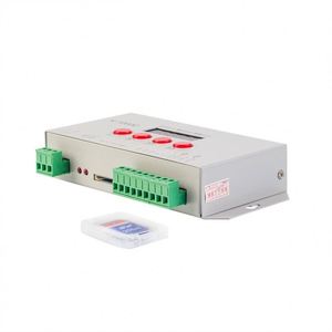 K1000C DC5-24V RGB 2048 pixel DMX controllo Controller di illuminazione scheda SD - Product Image 5