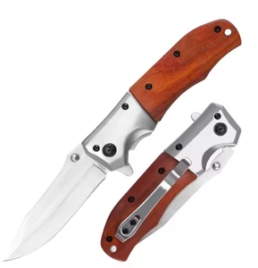 Willia Ngoài Trời Chiến Thuật Gấp Pocket Dao Lưỡi Thép Không Gỉ Gỗ Tùy Chỉnh OEM Hỗ Trợ Cho Cắm Trại Đi Bộ Đường Dài Tự Làm Lớp - Product Image 6