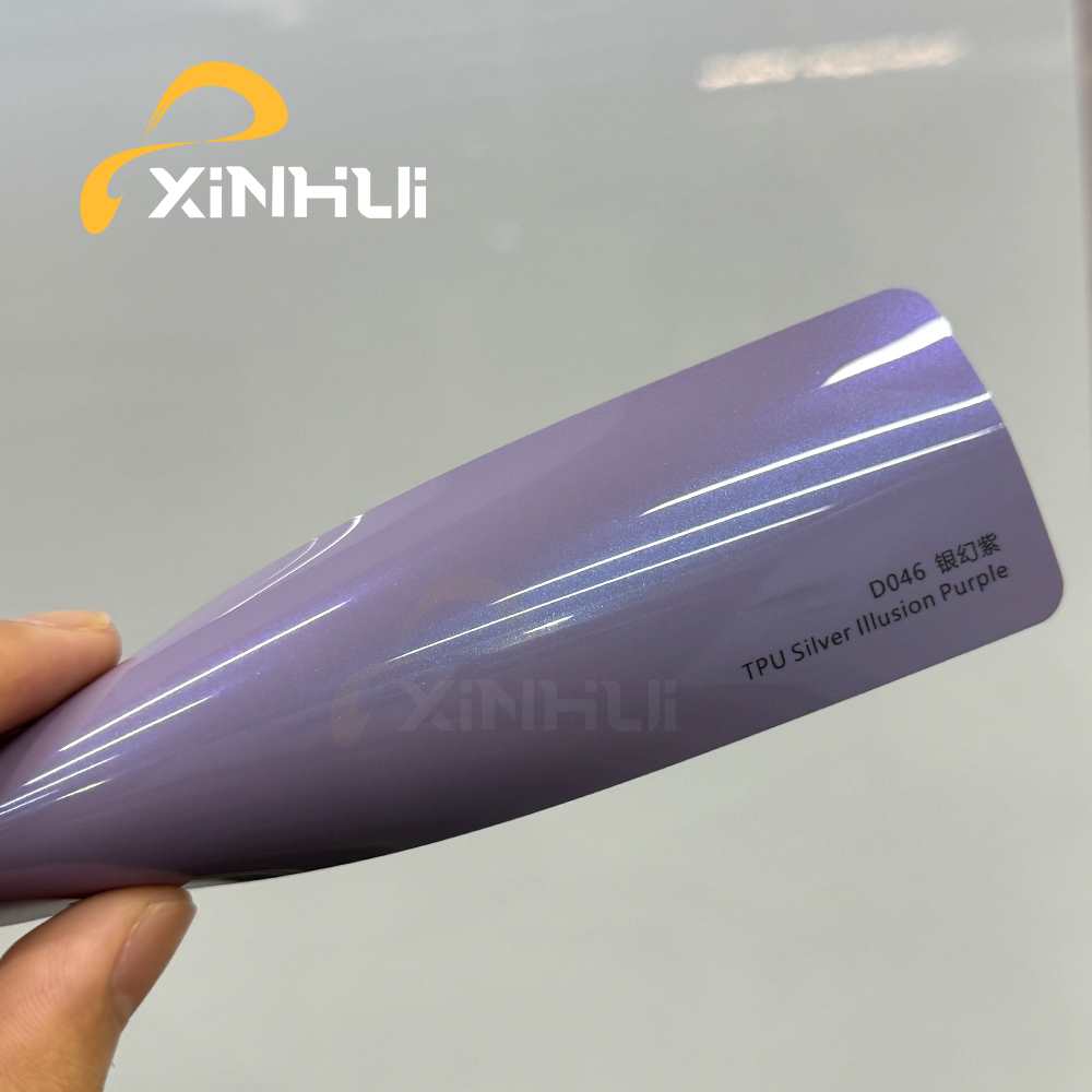 TPU Ilusión Plateada Morado