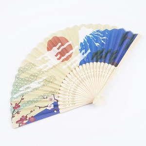 免费样品批发多功能日式竹子工艺品设计折叠手扇