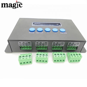 204 216 DJ Club RGB RGBW освещение ARTNET Ethernet SPI DMX адресуемый пиксельный светодиодный контроллер - Product Image 6