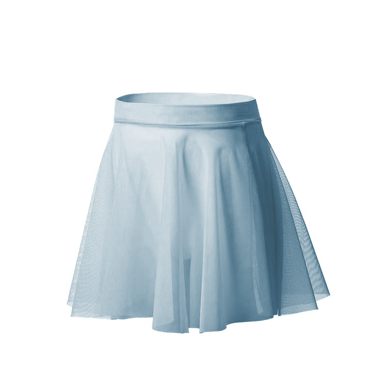 Jupe en maille bleue de rêve