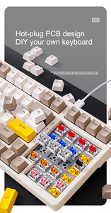 K3 MAX Mechanical <strong>Keyboard</strong> 980 Game 100-<strong>key</strong> <strong>Customized</strong> Hot Plug Shaft Game Computer Mechanical <strong>Keyboard</strong> - Product Image 5