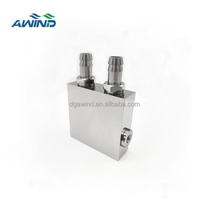 Liquid Cooling Nitrogen Vaporizer <strong>Heat</strong> <strong>Exchanger</strong> Ss304 Plate Mini Sus304 Cold Block Tube <strong>Heat</strong> <strong>Exchanger</strong> Processor Waterblock