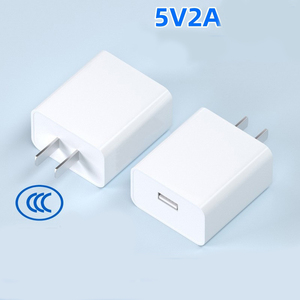 10W 5V2A คู่ PD Type C ที่ชาร์จชาร์จเร็ว QC USB C อะแดปเตอร์เร็วสำหรับมือถือและแปรงสีฟันไฟฟ้าที่ชาร์จแบบปลั๊ก US - Product Image 2